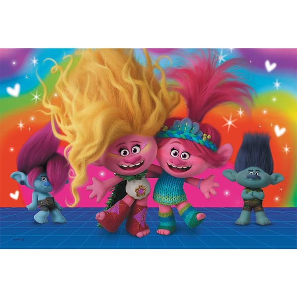 TREFL TROLLS Puzzle Trolls 3, 60 pcs