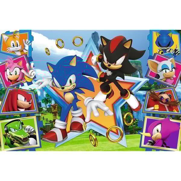 TREFL SONIC Puzzle, 100 pcs