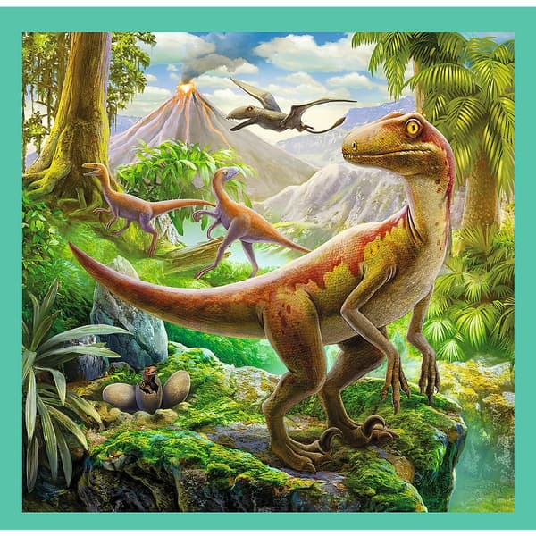 TREFL Puzzle Dinosaurs 3 in 1 set