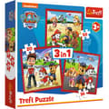 Miniatyrbilde 1 av 5: TREFL PAW PATROL Puzzle 3 in 1 set