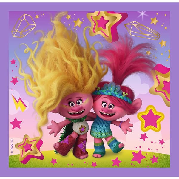 TREFL TROLLS Puzzle 3 in 1 set Trolls 3