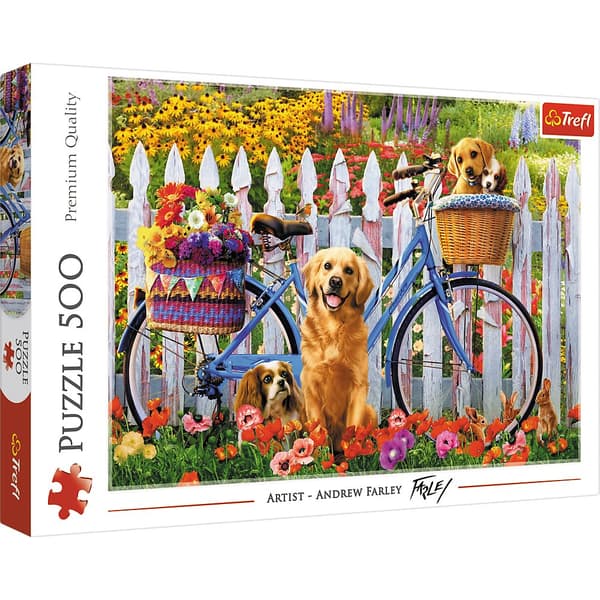 TREFL Puzzle Puppies, 500 pcs