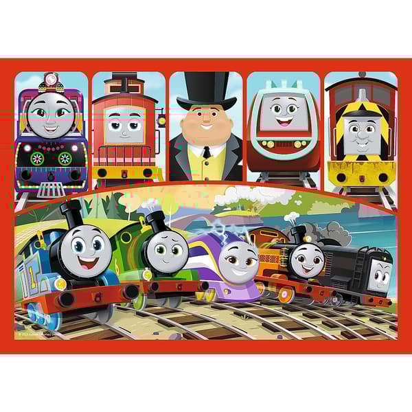 TREFL THOMAS & FRIENDS Puzzle 4 in 1 set Thomas