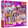 Miniatyrbilde 1 av 6: TREFL MY LITTLE PONY Puzzle 4 in 1 set
