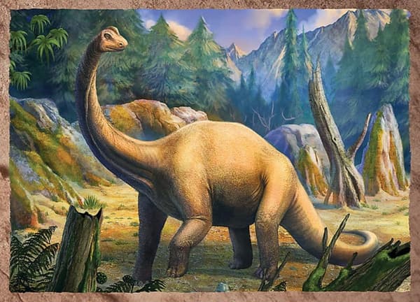 TREFL Puzzle 4 in 1 set Dinosaurs