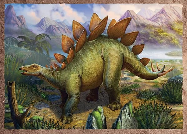TREFL Puzzle 4 in 1 set Dinosaurs
