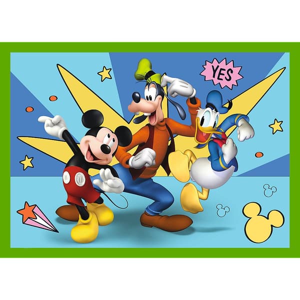 TREFL MICKEY MOUSE Puzzle 4 in 1 set 12 15 20 24 pcs