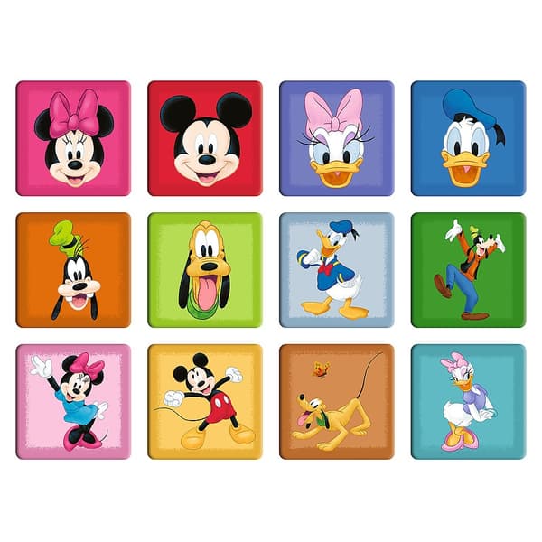 Puzzle - 2in1 + memos - Meet the heroes of Disney Trefl 93344
