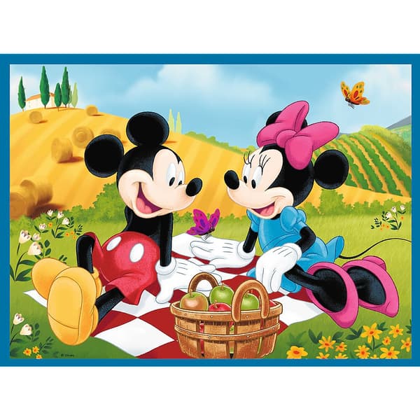 Puzzle - 2in1 + memos - Meet the heroes of Disney Trefl 93344