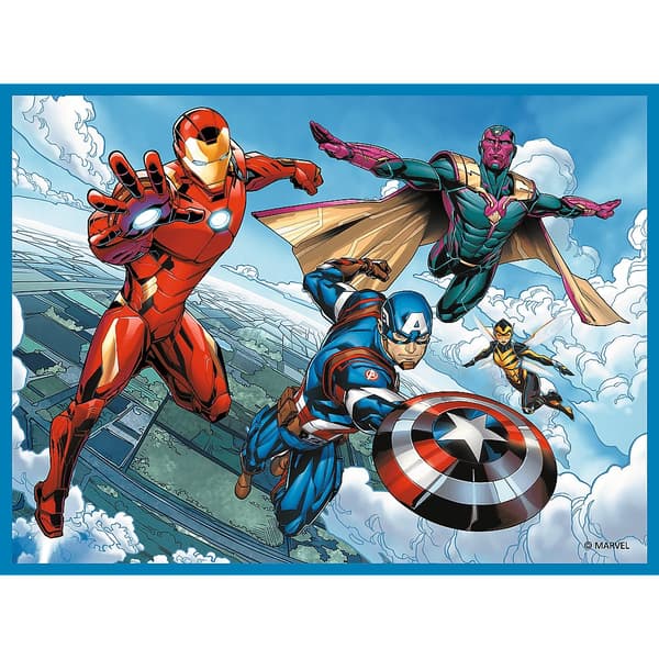 TREFL AVENGERS Puzzle Set 30+48+M24
