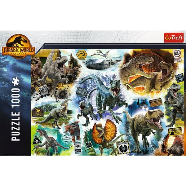 TREFL JURASSIC WORD puzzle 1000 pcs