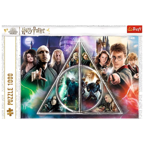 Puzzle - 1000 - Deathly Hallows - Warner Harry Potter Trefl 10717