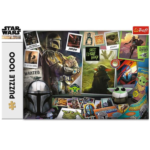 TREFL STAR WARS puzzle Mandalorian 1000 pcs