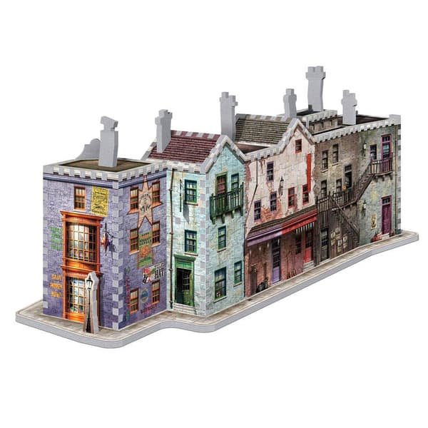 Wrebbit Harry Potter Diagon Alley 3d Puzzle Flerfarvet