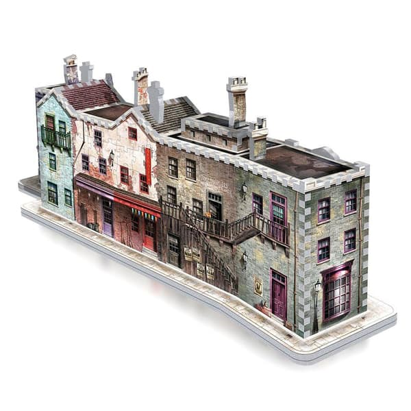 Wrebbit Harry Potter Diagon Alley 3d Puzzle Flerfarvet