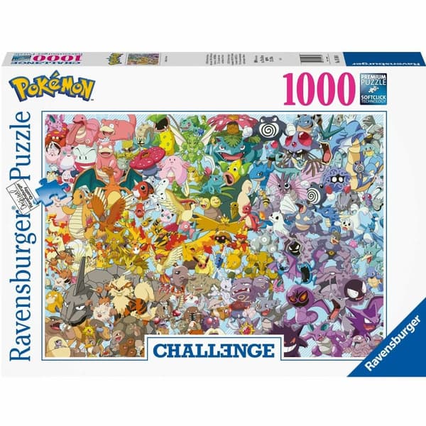 Ravensburger Pussel Challenge Puz.-PokÃ©mon 1000p