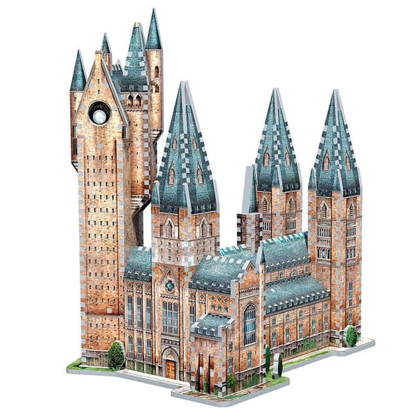 Wrebbit Harry Potter Astronomy Tower 3d Puzzle Flerfarvet