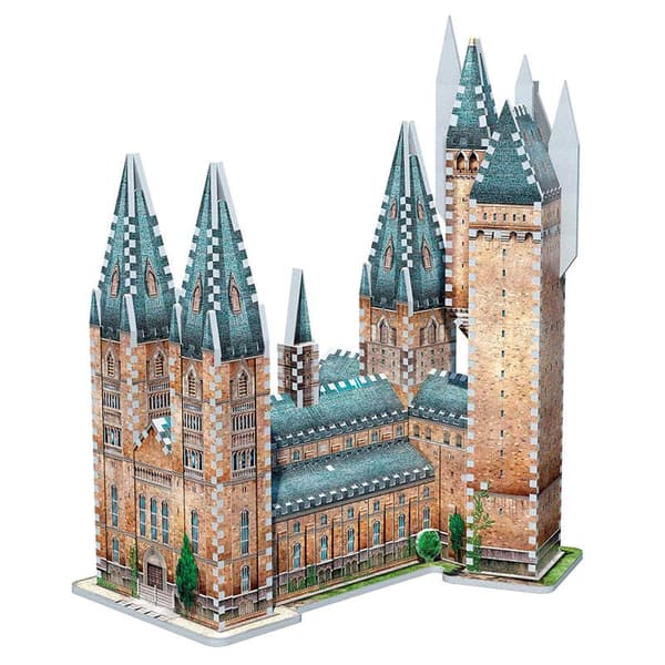 Wrebbit Harry Potter Astronomy Tower 3d Puzzle Flerfarvet