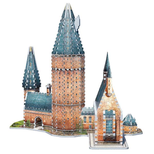 Wrebbit Harry Potter Great Hall 3d Puzzle Flerfarvet