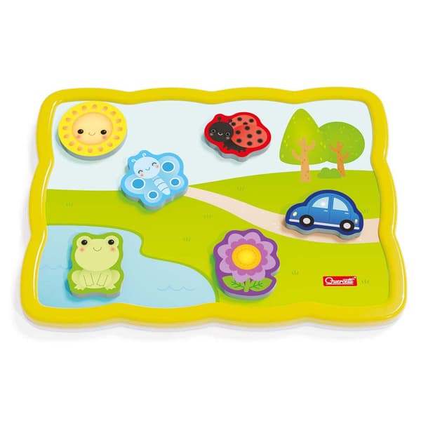 Quercetti Smart Magentiske Farver Puzzle Gylden