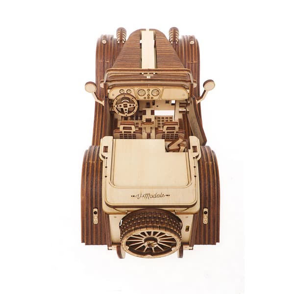 Ugears Roadster Puinen Mekaaninen Malli Kultainen