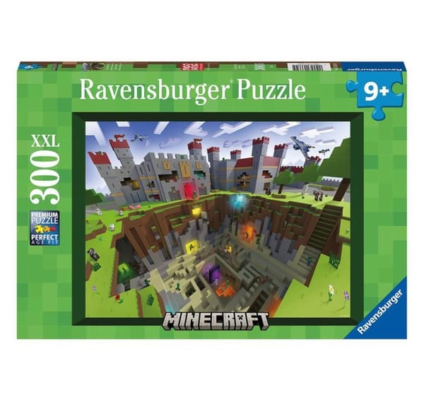 Ravensburger puslespill Minecraft landlaks i 300 deler