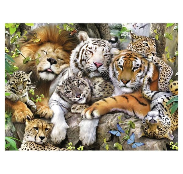 Ravensburger puslespil 200 stk