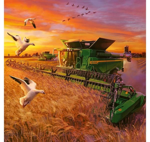 Ravensburger puslespil 3x49 stk John Deere sæson