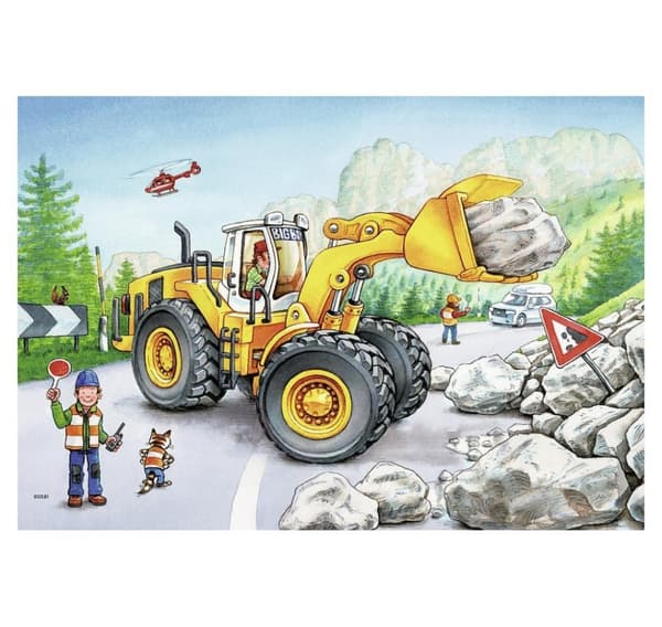 Ravensburger palapeli 2x24 kpl Traktorit