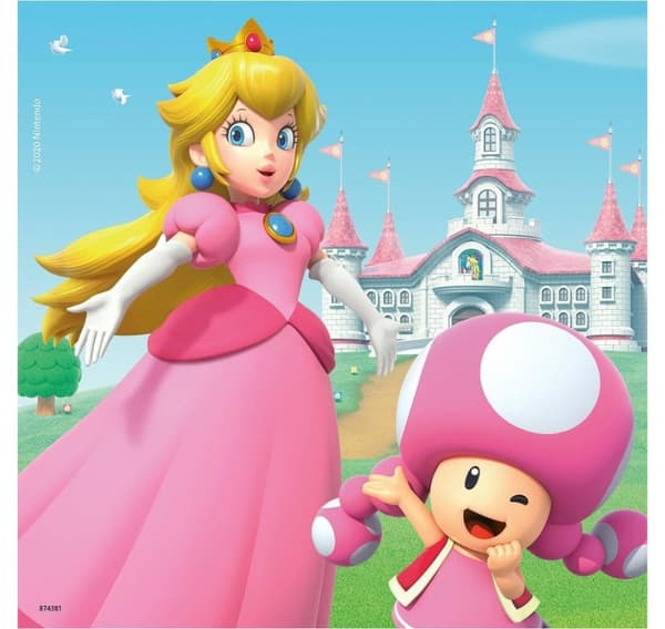 Ravensburger palapeli 3x49 kpl Super Mario