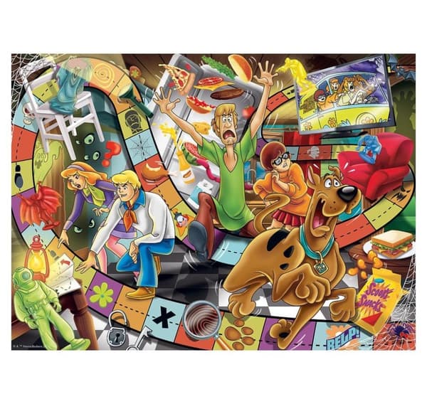 Ravensburger puslespill 200 brikker Scooby Doo