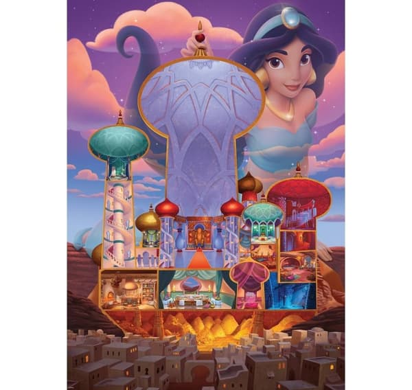 Ravensburger puslespil 1000 brikker Jasmin slot