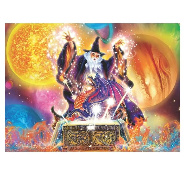 Ravensburger puslespill 100 brikker Wizard