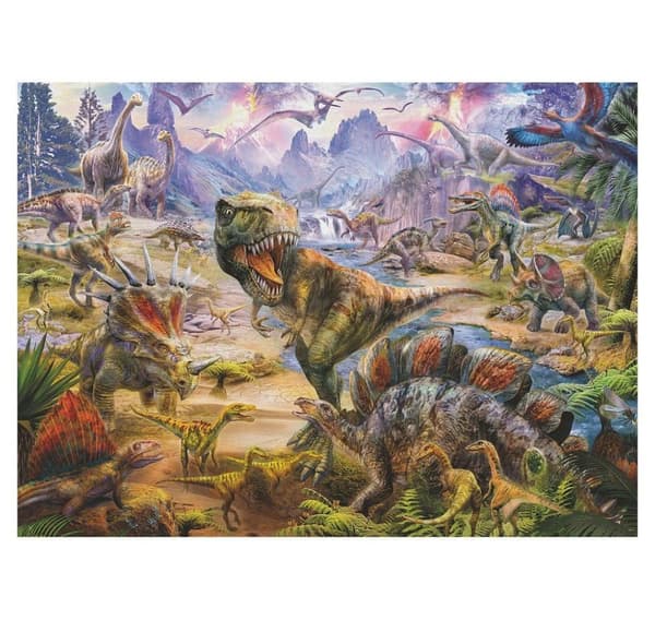 Ravensburger puslespill 300 biter Dinosaur
