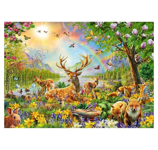 Ravensburger puslespill 200 stk Hjort
