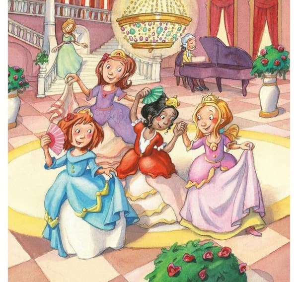 Ravensburger puslespil 3x49 stk Lille prinsesse