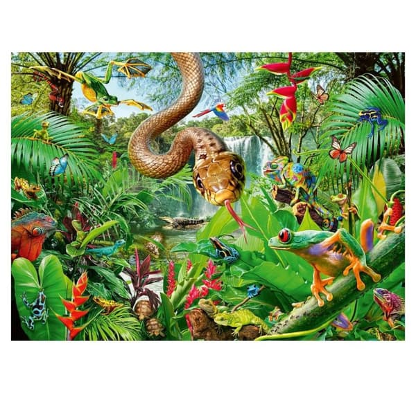 Ravensburger palapeli 300 kpl Matelijakoti