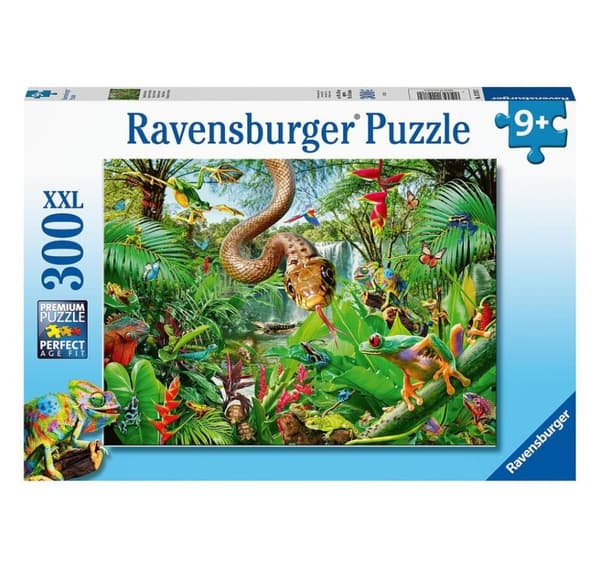 Ravensburger puslespill 300 biter Reptilhjem