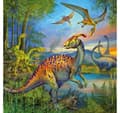 Miniatyrbillede 4 af 4: Ravensburger puslespil 3x49 stk Dinosaurer