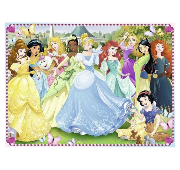Ravensburger puslespil 100 stk Disney Prinsesser