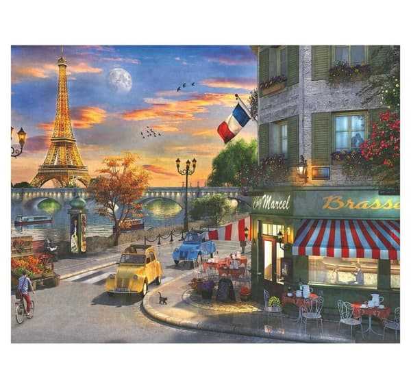 Ravensburger pussel 2000 bitar Paris solnedgång