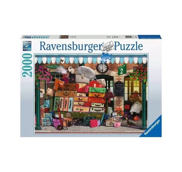 Ravensburger puslespill 2000 brikker I lys av reisen