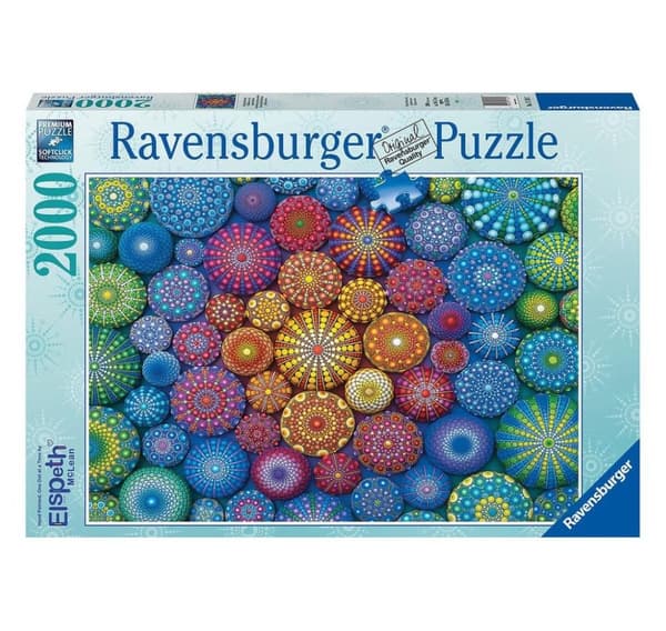 Ravensburger puslespill 2000 brikker Mandala
