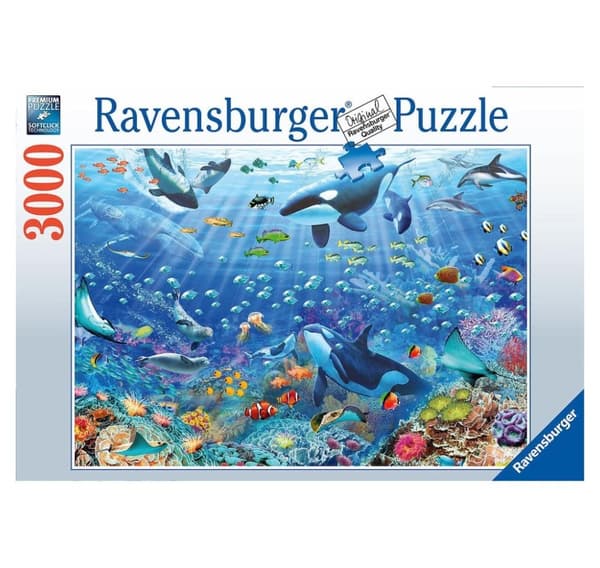 Ravensburger pussel 3000 bitar undervattensvärld