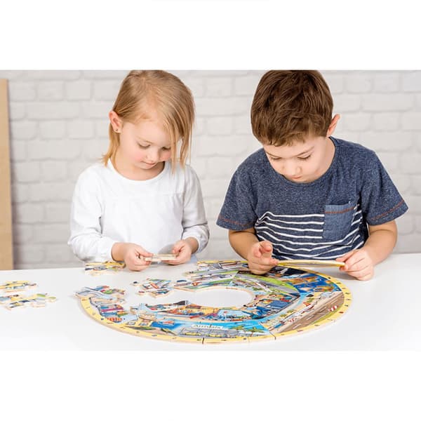 Beleduc Xxl Learning Airport 48 Stykker Gåde
