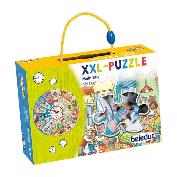 Beleduc Pussel Xxl Learning My Day
