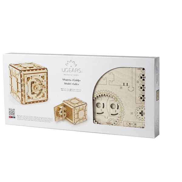 Ugears Turvallinen Puinen Mekaaninen Malli Kultainen