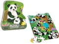 Miniatyrbillede 1 af 2: Panda Bamboo Forest Puslespil 48 brikker
