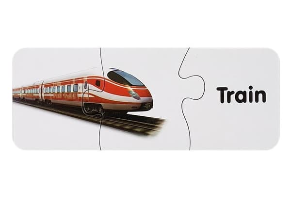 Pædagogisk puslespil Transport Jigsaw 10 forbindelser