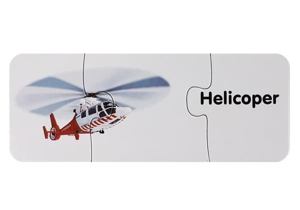 Pædagogisk puslespil Transport Jigsaw 10 forbindelser